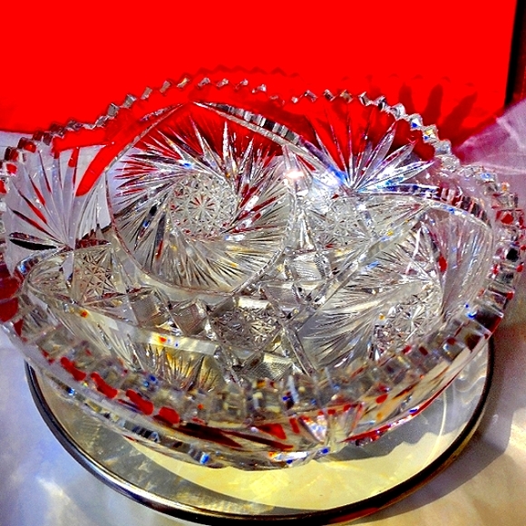 24%PbO Lead Crystal Bowl - Picture 9 of 14